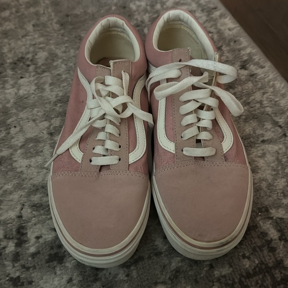 Pink vans size men’s 7.5/ womens 9 - Picture 2 of 7